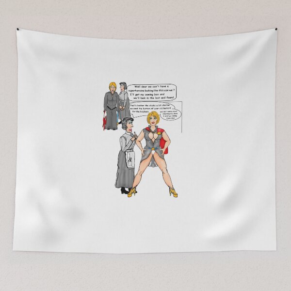Item preview, Superheroine :  Costumes don't last R E D  designed and sold by Radwulf.