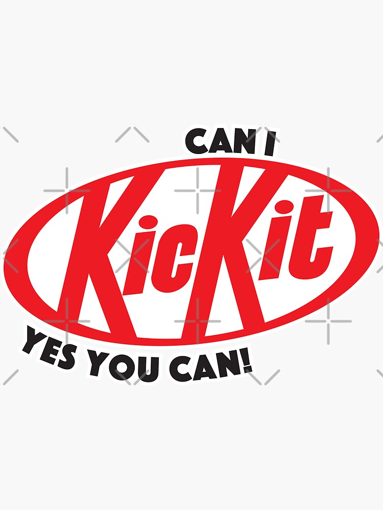 "Can I Kick It? Yes you can!" Sticker for Sale by Mondostore Redbubble