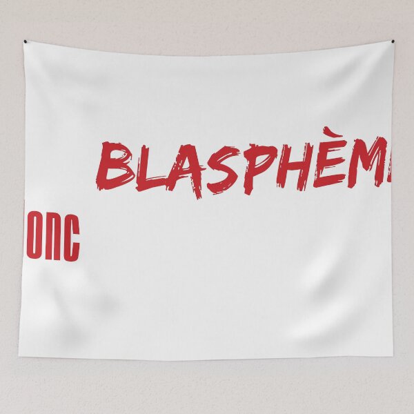 Item preview, Je blasphème donc JE SUIS v3 designed and sold by Thibaut Bachelier.