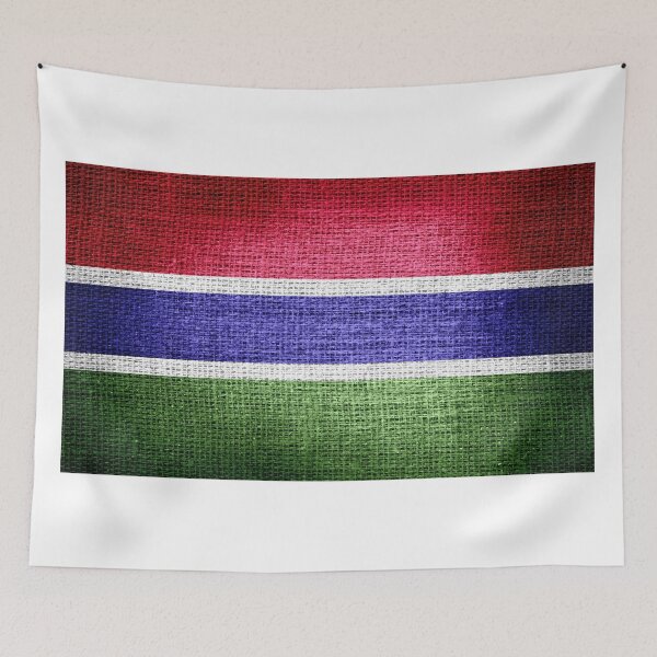 Item preview, Gambia Flag designed and sold by enhan.