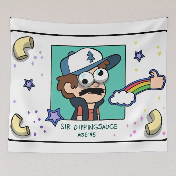 Item preview, Dipper Pines' "Sir Dippingsauce" Fake ID Card Replica designed and sold by The-Sqoou.