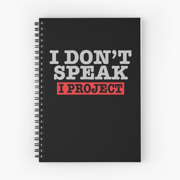 Item preview, Author product - I Don't Speak Project - Gift for Writers designed and sold by stuch75.