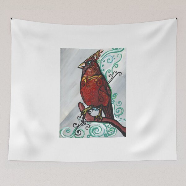 Item preview, Doodle Cardinal designed and sold by Kristin (Thornton) Barker.