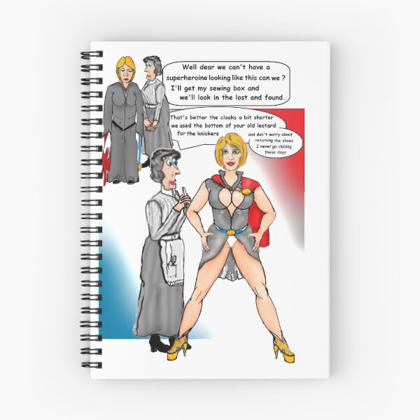 Item preview, Superheroine :  Costumes don't last R E D B L U designed and sold by Radwulf.