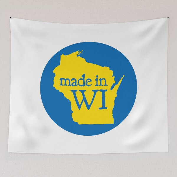 Item preview, Made in WI - Blue Circle designed and sold by aaronarthur.
