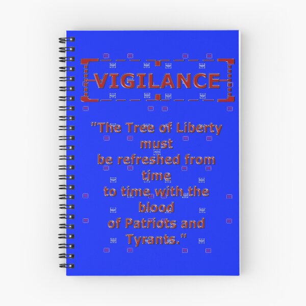 Item preview, Vigilance Tree of Liberty designed and sold by REDROCKETDINER.