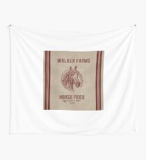 Walker Farms Pferdefutter Vintage Sack Wandbehang