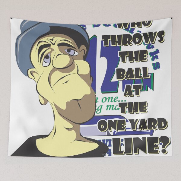 Item preview, Who Throws The Ball At The One Yard Line? - #2 designed and sold by MontanaJack.