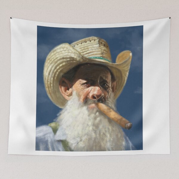Item preview, Man with the Cigar designed and sold by VanderWyst RE-Design.