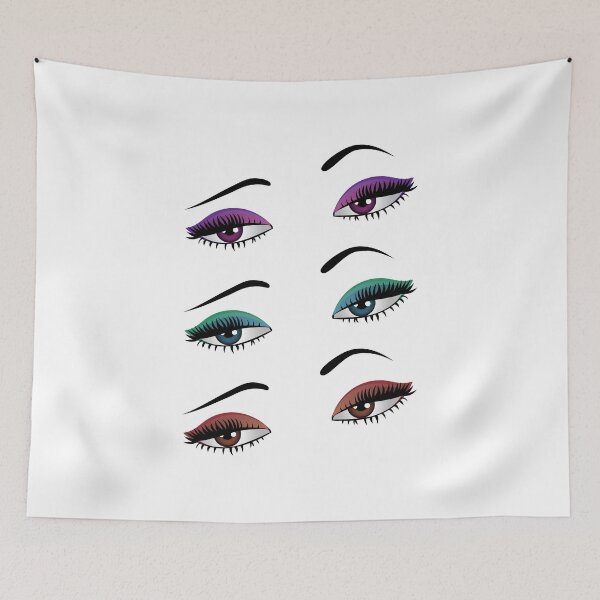 Item preview, Cartoon female eyes 6 designed and sold by AnnArtshock.