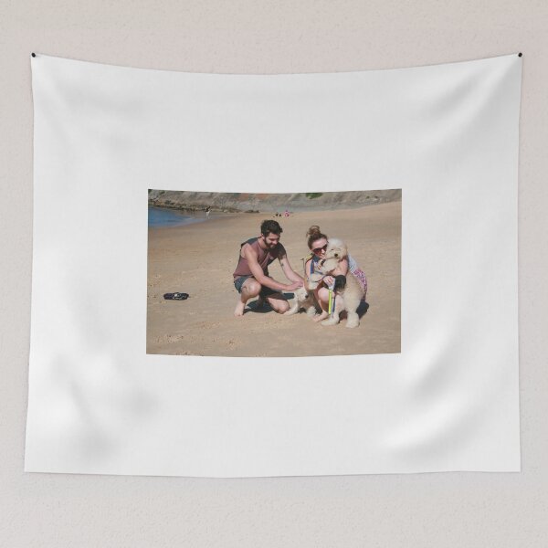Item preview, 4 Elly with her Poodle-Japanese Spitz & Bichon-Beagle designed and sold by Cathie Brooker.
