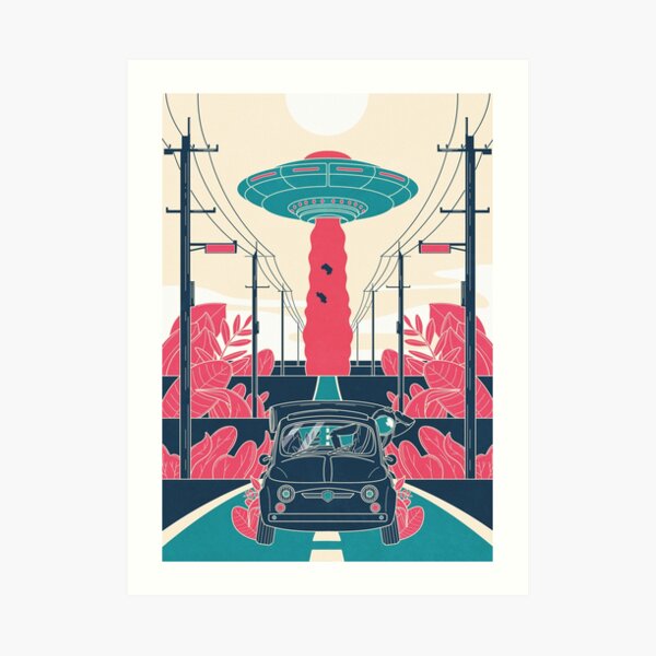 Space Afternoon Art Print
