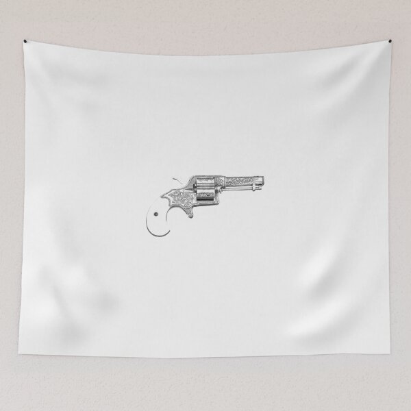 Item preview, Antique and Vintage Revolver Gun designed and sold by Digital Eclectica.