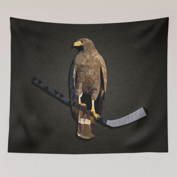 Item preview, Polyhawk on Black designed and sold by fohkat.