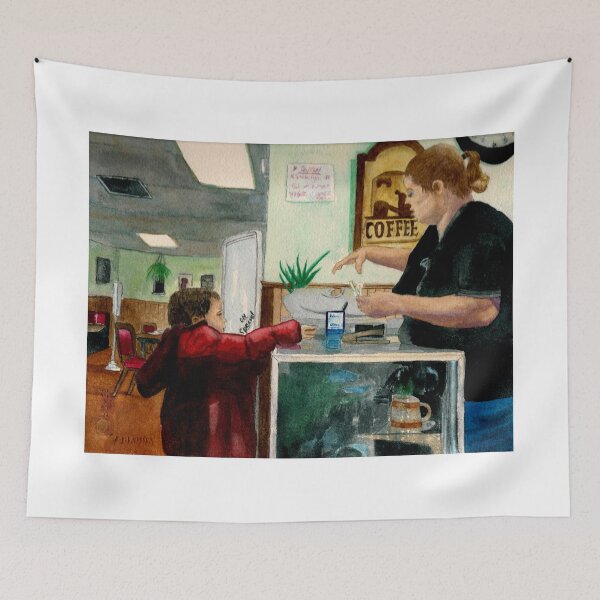Item preview, Old Time Cafe designed and sold by yvonnecarter.