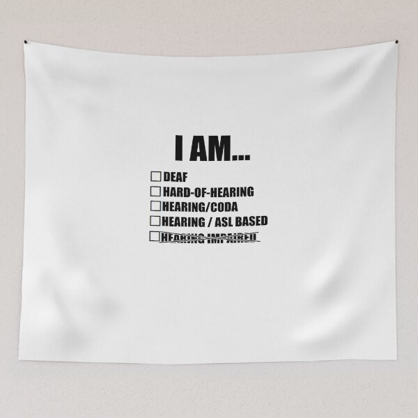 Item preview, Deaf terminology - American Sign Language designed and sold by linnlag.
