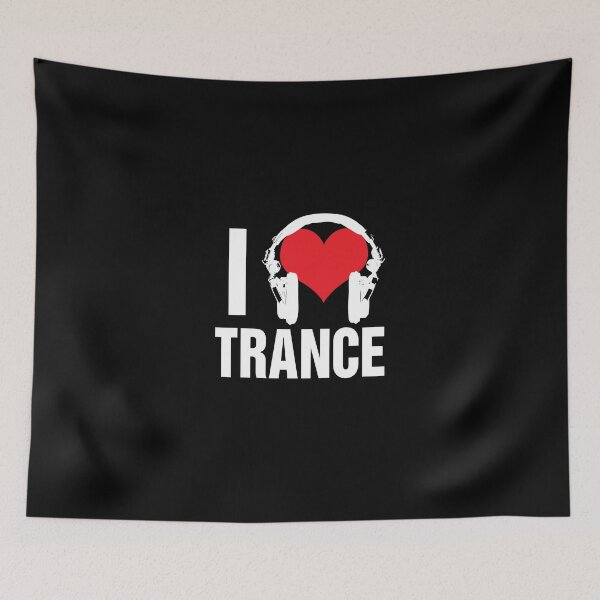 Item preview, I Love Trance Music designed and sold by TheSlowBuildUp.