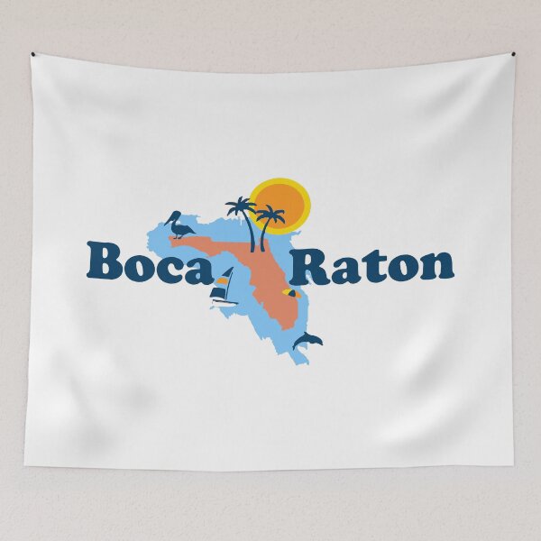 Item preview, Boca Raton. designed and sold by America Roadside..