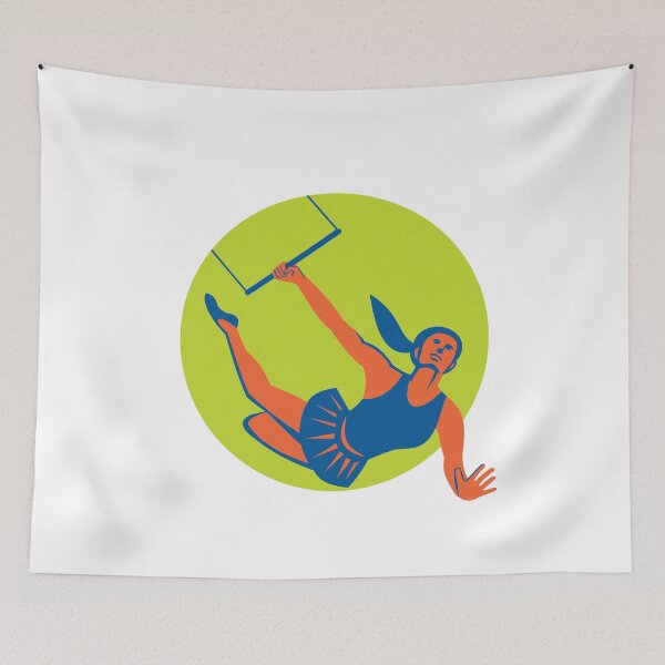 Item preview, Acrobat Flying Trapeze Act Circle Retro designed and sold by patrimonio.