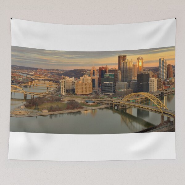 Item preview, Pittsburgh Panoramic Sunset designed and sold by Adam Jewell.