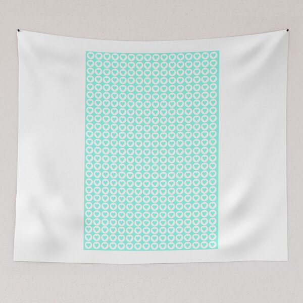 Item preview, Mint Hearts designed and sold by Denise Abé.