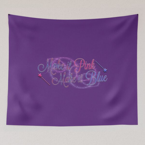 Item preview, Make it Pink, Make it Blue designed and sold by drinkingthesea.