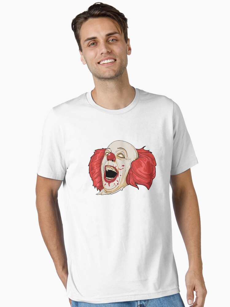 Thumbnail 2 of 7, Essential T-Shirt, Clown designed and sold by heeheetees.