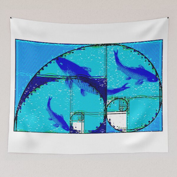 Item preview, Fibonacci Fish (Ver 1) designed and sold by Jorge Santiago Jiménez.
