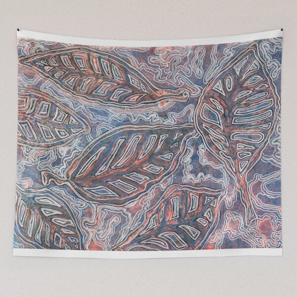 Item preview, Leaves 13 Mixed Media - Ink on Monoprint designed and sold by Heatherian.