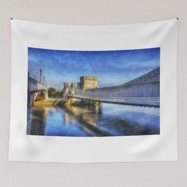 Item preview, Conwy Suspension Bridge designed and sold by MitchellAK.