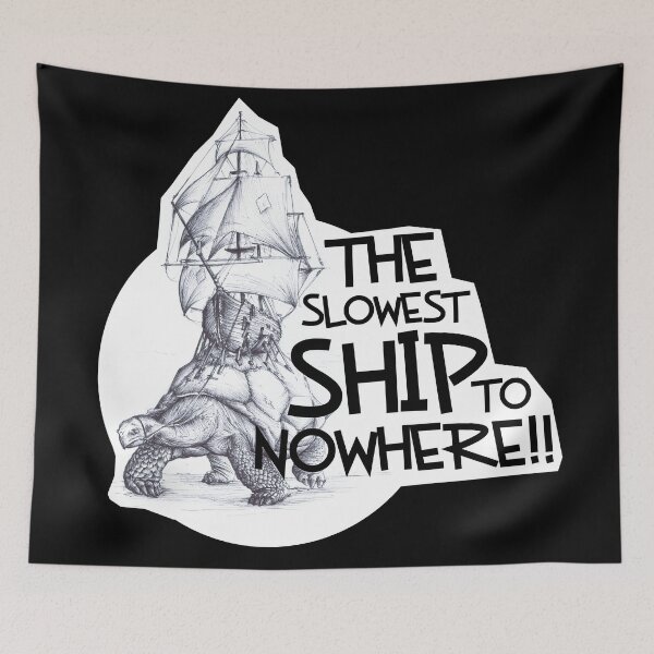 Item preview, The Slowest Ship to Nowhere designed and sold by Fatink.