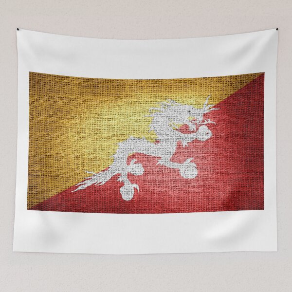 Item preview, Bhutan Flag designed and sold by enhan.