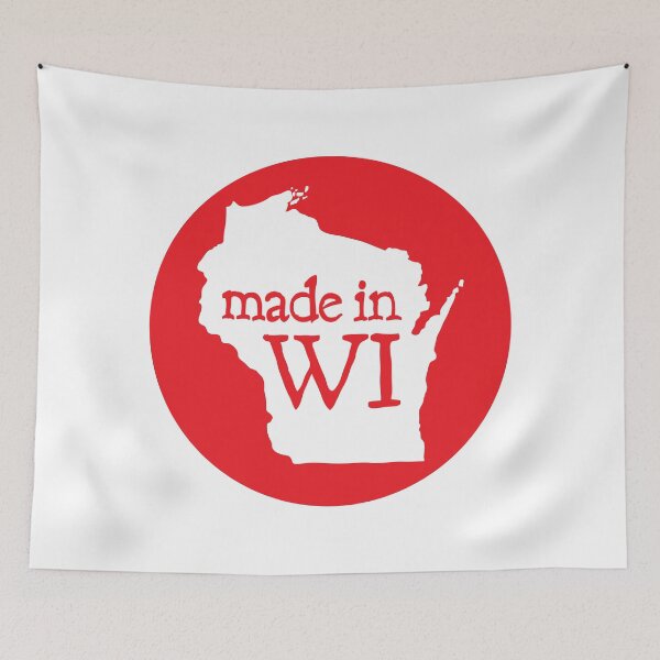 Item preview, Made in WI - Red Circle designed and sold by aaronarthur.