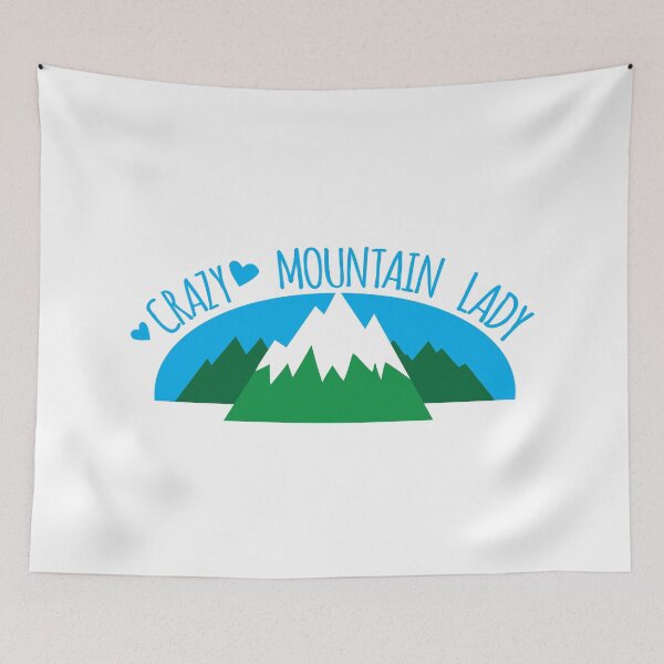 Item preview, Crazy Mountain Lady designed and sold by jazzydevil.