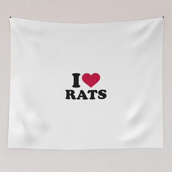 Item preview, I love Rats designed and sold by Designzz.
