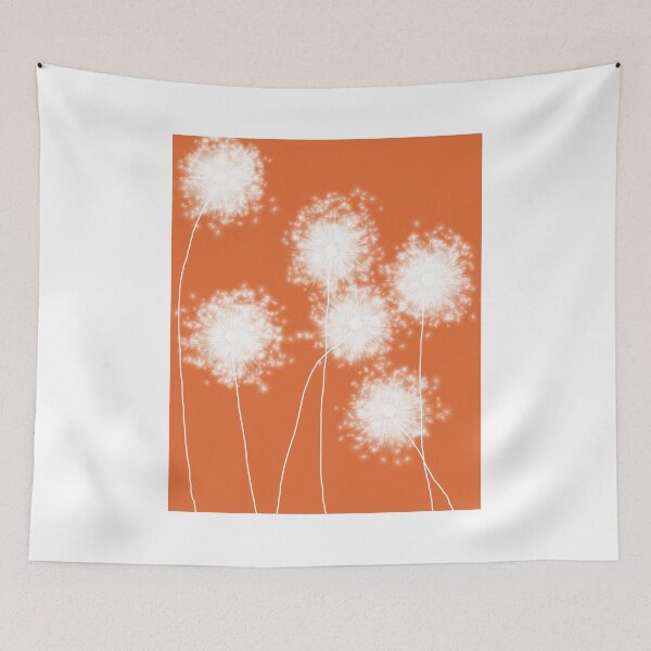 Item preview, Orange dandelions designed and sold by VieiraGirl.