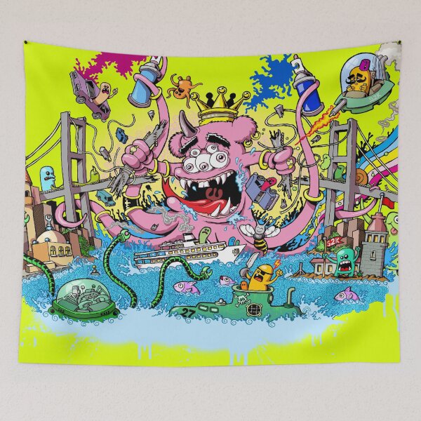 Item preview, istanbul Bosphorus monster designed and sold by tuncdindas.