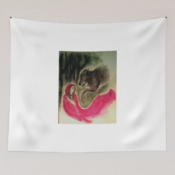 Item preview, Red Riding Hood and the Wolf designed and sold by Jen Hallbrown.