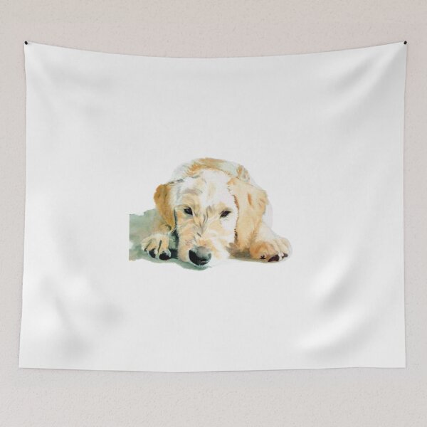 Aperçu de l'œuvre Sleepy Labradoodle Pup créée et vendue par yvonnecarter.