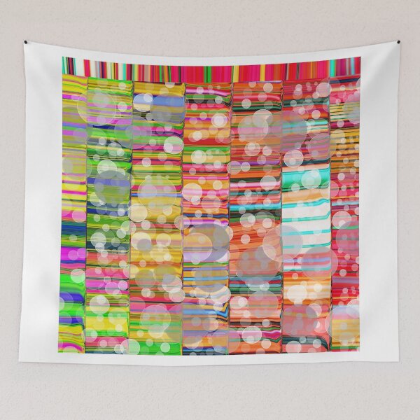 Aperçu de l'œuvre Multicolored polka créée et vendue par dominiquelandau.