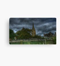 Ryde All Saints Church HDR Canvas Print