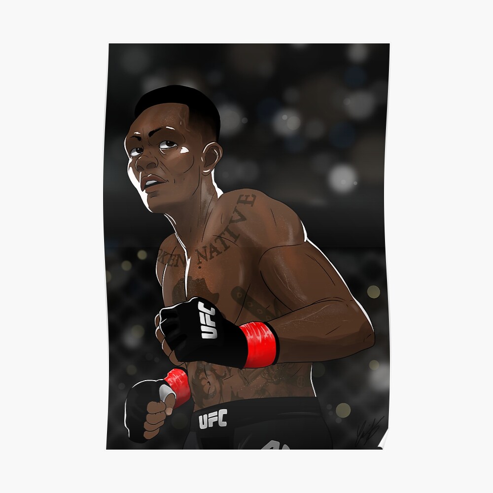 Israel Adesanya The Stylebender Sticker By Franjolos Redbubble