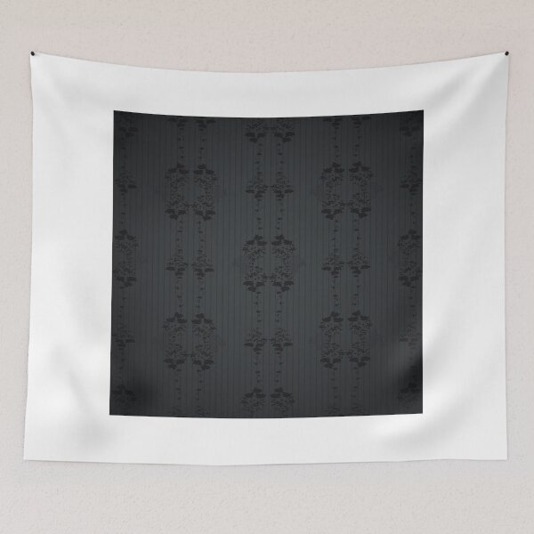 Item preview, Black floral pattern. designed and sold by LourdelKaLou.