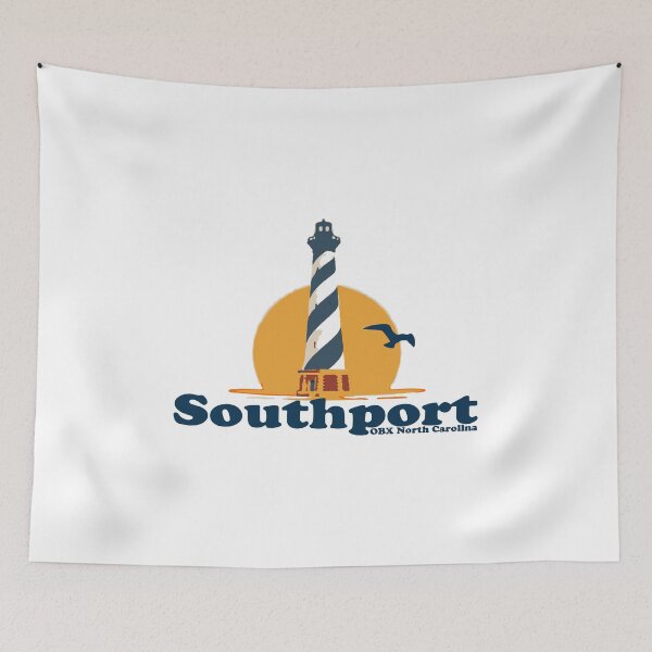 Item preview, Southport - North Carolina.  designed and sold by America Roadside..