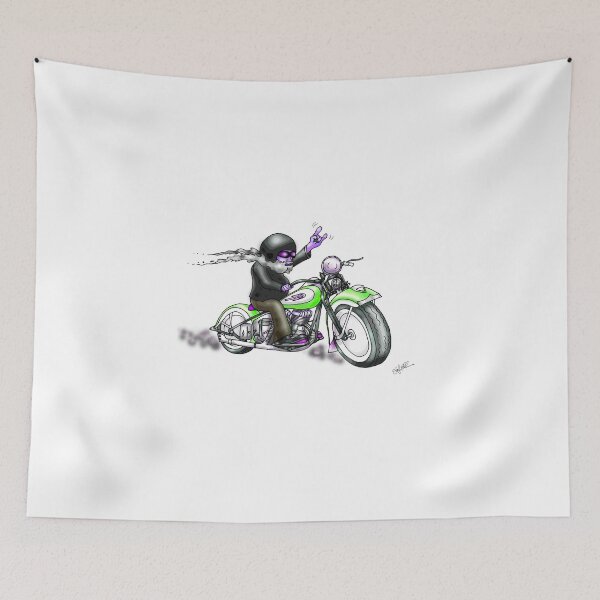 Item preview, HARLEY STYLE BIKER MOTORCYCLE designed and sold by squigglemonkey.