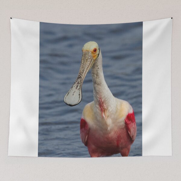 Item preview, Spoonbill Portrait designed and sold by WorldDesign.