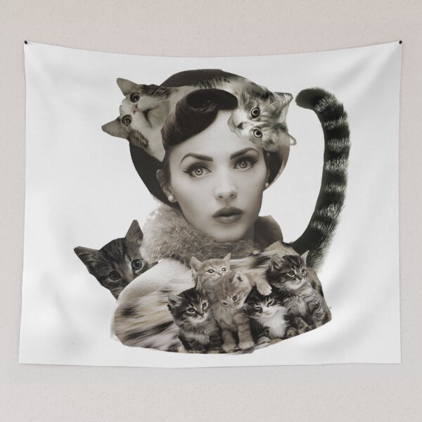 Item preview, Cat Lady designed and sold by Leyzeeart.