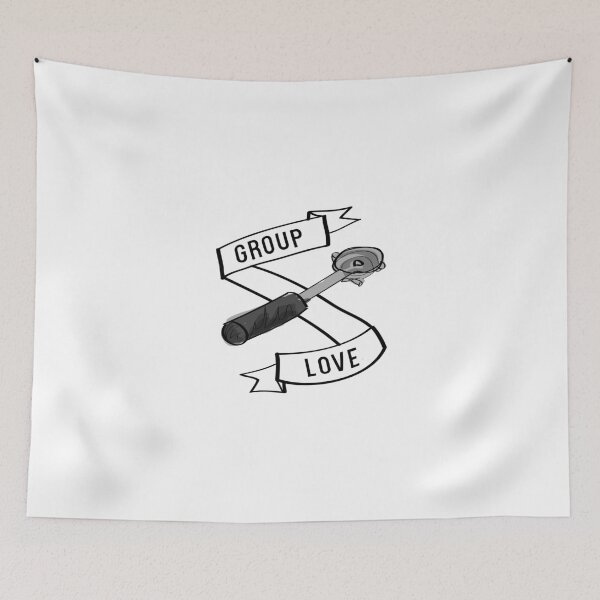 Item preview, Group Love - Black and White Edition designed and sold by Jaz Grady.