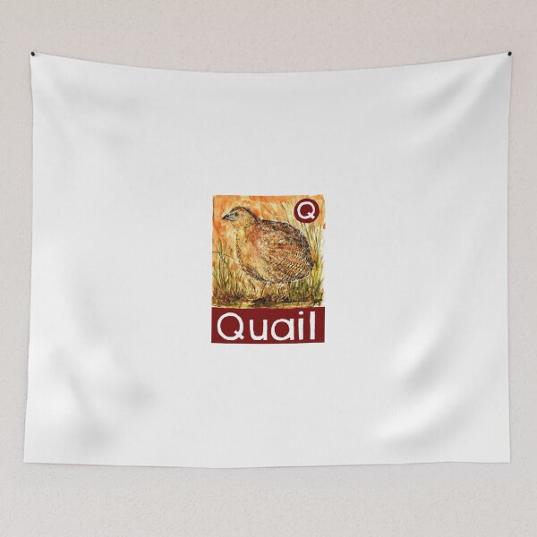 Item preview, Q is for Quail designed and sold by DavidDonovan.