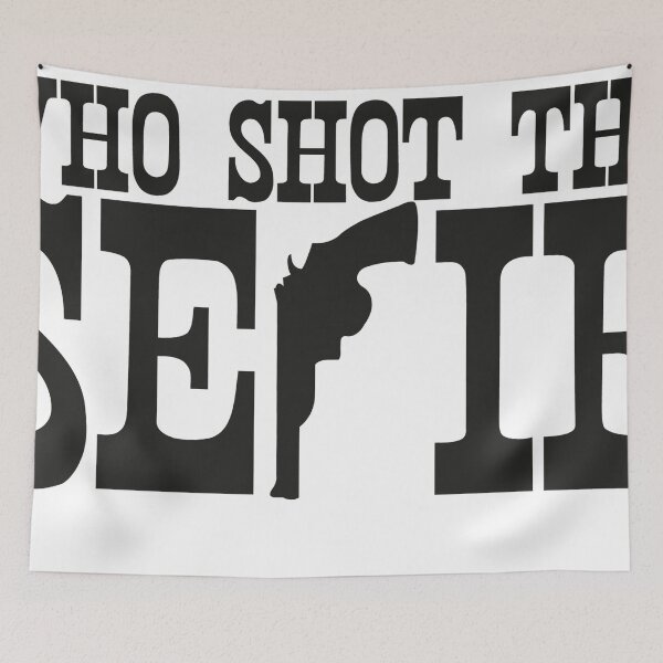 Item preview, Who Shot The Serif designed and sold by Kieran Wooding.